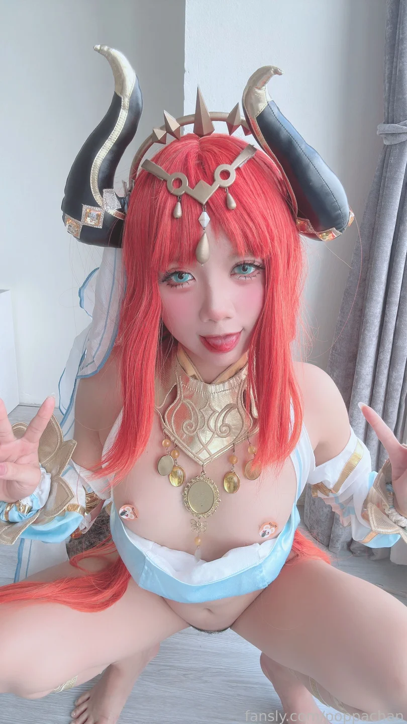 PoppaChan - Nilou [27P-31MB] tg@simisebaisi 【丝足阁】009.webp